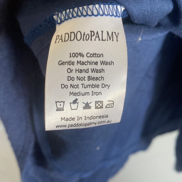 PaddotoPalmy Navy blue dress size 1 (small) - Picture 4 of 5